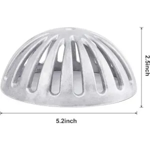 Osseph Colador de desage de aluminio resistente para_2
