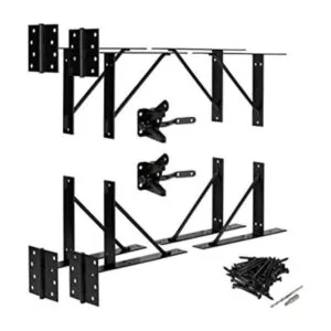 HILLMASTER 2 juegos de soporte de esquina para puerta kit_1