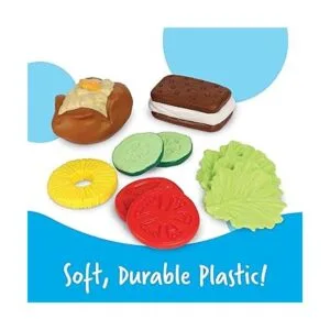 Paquetes de desyuno comida y cena de juguete de Learning_5