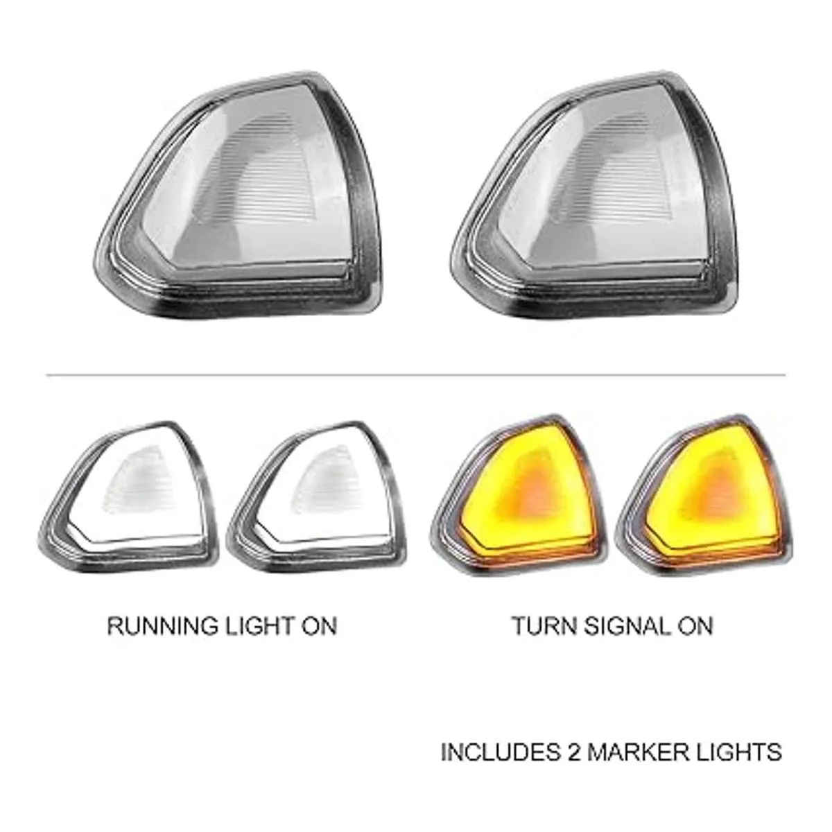 Jinfili Switchback Luz de señal de giro LED Ram y luz de_2