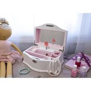 Cottage Garden Ballerina Joyero musical de madera de 9_6