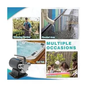 Acquaer Bomba de transferencia de agua de 115 V 110 HP_6