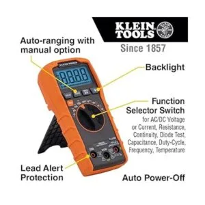 Multímetro digital multímetro TRMS de rango automático_2