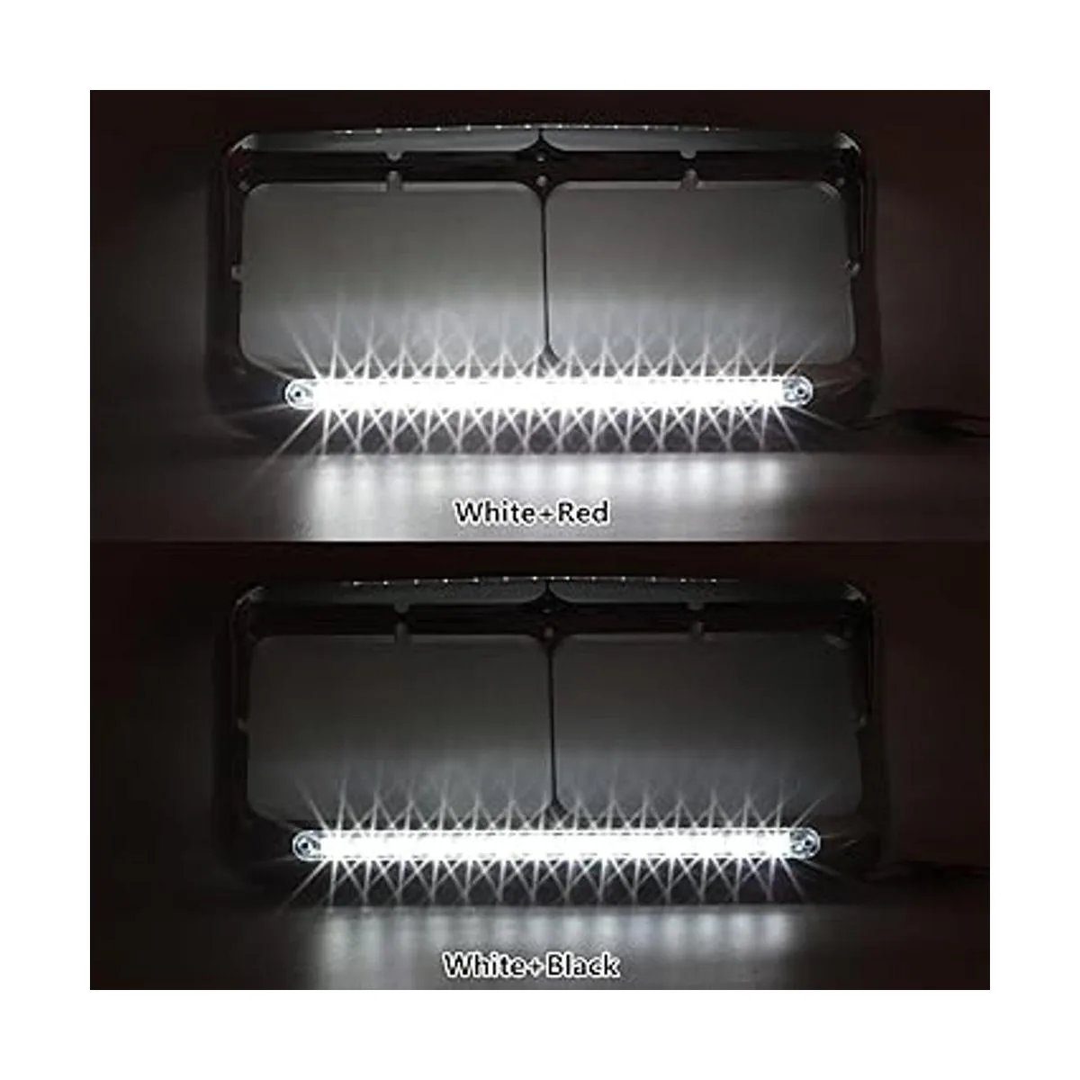 Partsam 2 biseles para faros delanteros cromados con_3