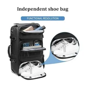 Mochila de viaje para hombre impermeable de 17 pulgadas_2