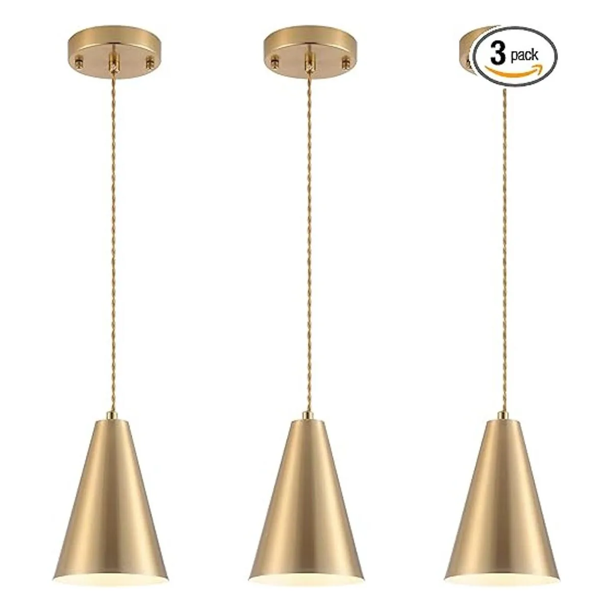 Paquete de 3 luces colgantes doradas_1