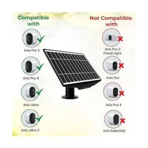 Leaf 10 Cargador de panel solar de 5 W compatible con_5