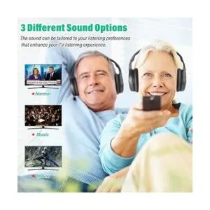 Auriculares inalámbricos para ver TV con transmisión RF_3