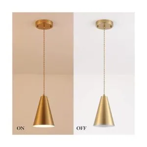 Paquete de 3 luces colgantes doradas_7