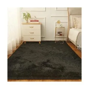 AMTOVO Alfombras de área de pelo largo para dormitorio_3