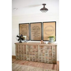 DAYCENT Luces de techo rústicas semiempotradas jaula de_2