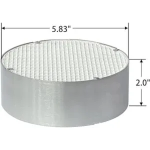 Combustor catalítico de estufa de leña 6 pulgadas de_2