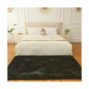 AMTOVO Alfombras de área de pelo largo para dormitorio_4