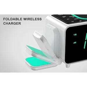 Emerson Radio Smartset Reloj despertador con radio FM con_5