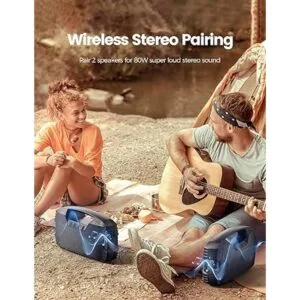 Altavoz Bluetooth portátil IPX7 impermeable de 40 W_5