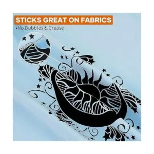 HTVRONT Rollos de vinilo HTV para planchar negro vinilo_3