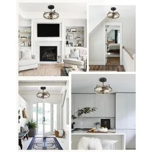 EAPUDUN Lámpara de techo de granja lámparas de techo_5