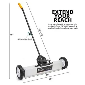 Neiko herramienta barredora de metales magnética de alto_2