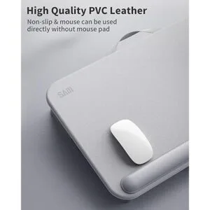 SAIJI Escritorio de regazo para portátil diseño de doble_4