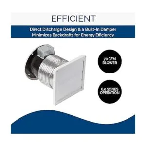 BroanNuTone Ventilador de ventilación a través de la pared_4