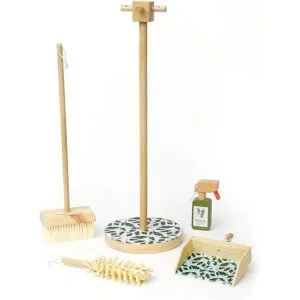 Manhattan Toy Juego de limpieza decorativo de madera de 5_2