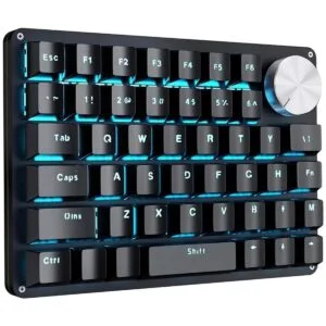 Koolertron Teclado mecánico para juegos con una mano_1
