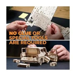 UGEARS Harry Potter Flying Ford Anglia Kit de automóvil_4