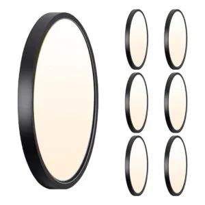 Paquete de 6 luces de techo LED regulables de 12 pulgadas_1