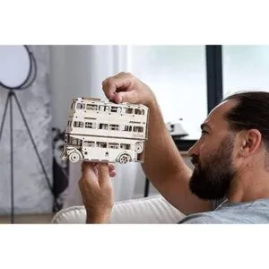 UGEARS Harry Potter Knight Bus Rompecabezas de madera 3D_5