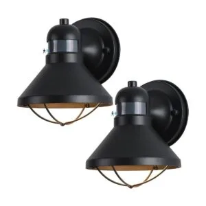 Paquete de 2 luces LED de pared con sensor de movimiento_1