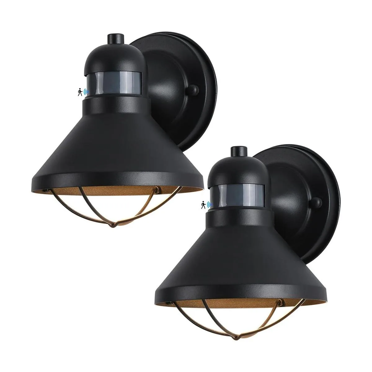 Paquete de 2 luces LED de pared con sensor de movimiento_1