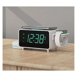 Emerson Radio Smartset Reloj despertador con radio FM con_2