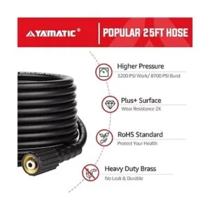 YAMATIC Kit de y manguera para lavadora a presión_3