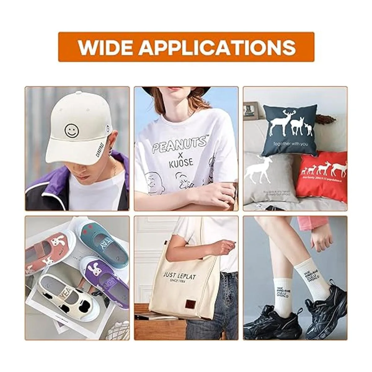 HTVRONT Rollos de vinilo HTV para planchar negro vinilo_2