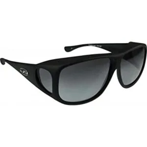 Fitovers Eyewear anteojos de aviador negro Extra grande_1