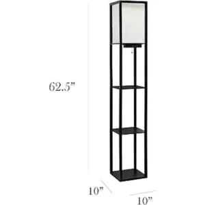 Simple Designs LF1037BLK Estante organizador de_4
