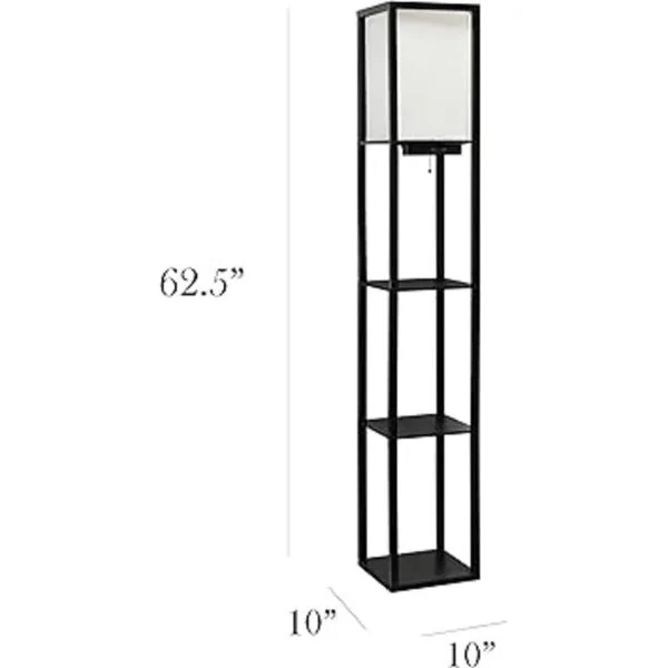 Simple Designs LF1037BLK Estante organizador de_4