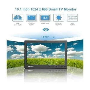 Haiway Monitor de seguridad de 10.1 pulgadas resolución_2