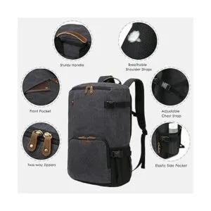 GFAVOR Mochila de viaje para hombres mochila de_5