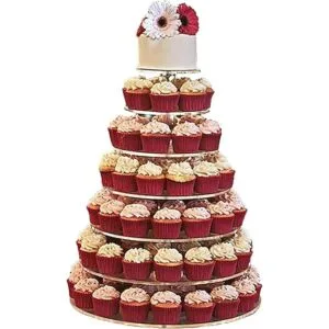 Jusalpha 8 Base de acrílico redonda para fiestas_1