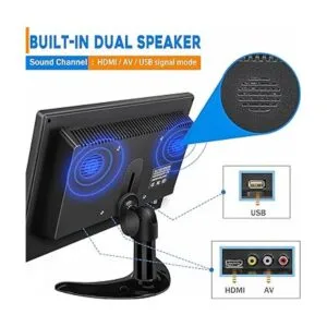 Haiway Monitor de seguridad de 10.1 pulgadas resolución_5