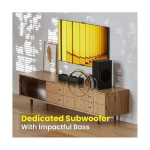 PHEANOO 2.1 Compact Sound Bars for TV with Subwoofer HDMI_2