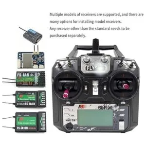 DTXMX Flysky FSi6X 2.4G 10CH Radio Transmisor y receptor_6
