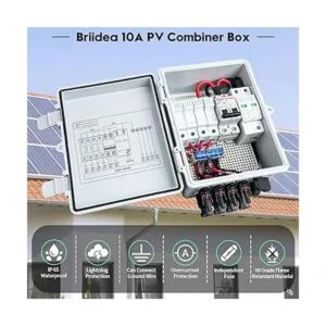 Briidea Caja combinada fotovoltaica 4 cuerdas con_2