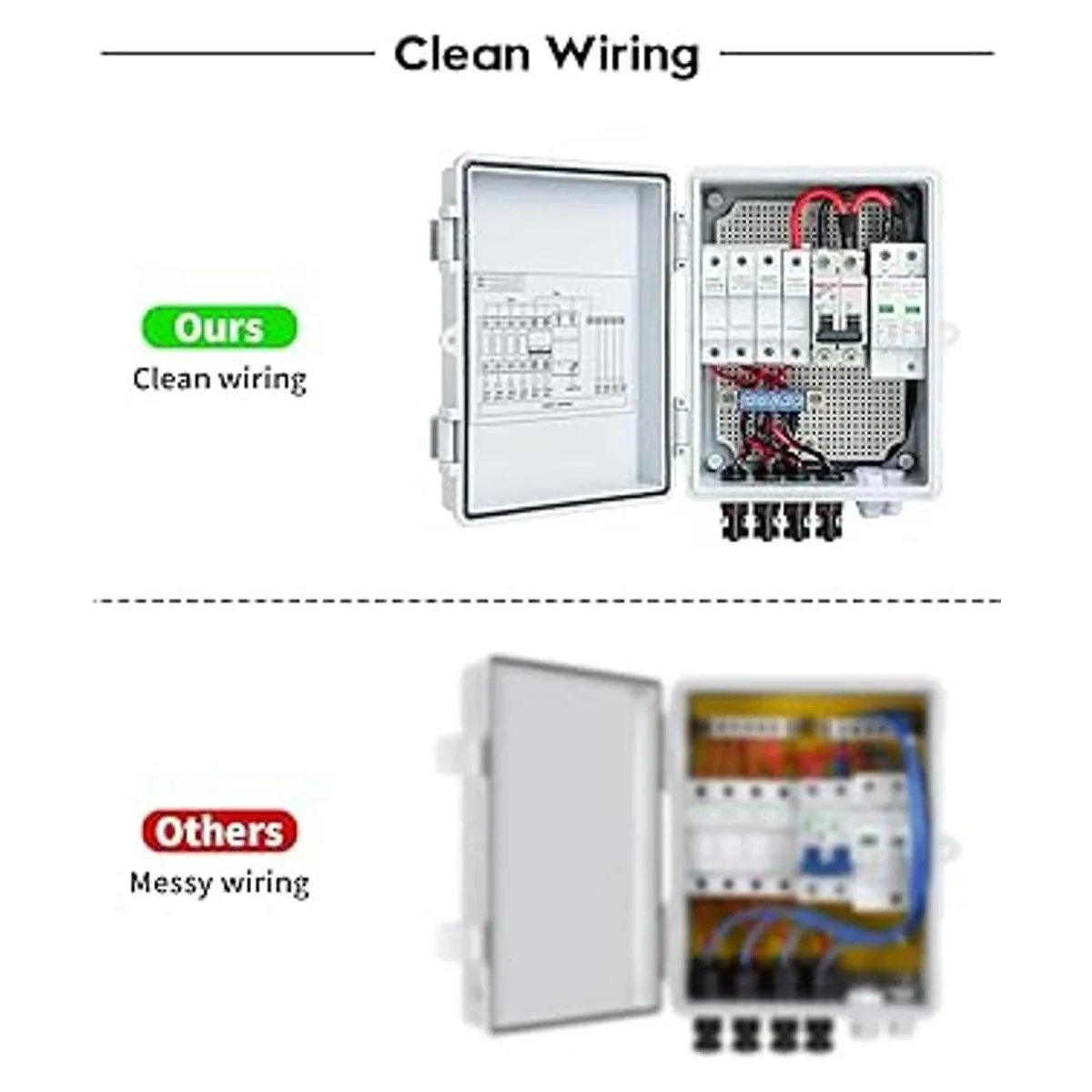 Briidea Caja combinada fotovoltaica 4 cuerdas con_6