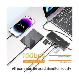 Monitor dual de estación de acoplamiento USB C para_4