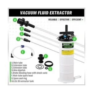 SWANLAKE 6.5 Liter PneumaticManual Fluid Extractor_2