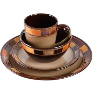 Juego de vajilla de 16 piezas Casa Azul de Gibson Elite_3