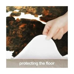 Amearea Alfombra de piel sintética de vaca alfombras de_3