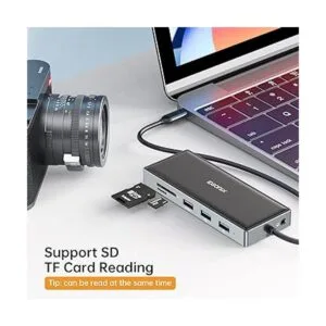 Monitor dual de estación de acoplamiento USB C para_5